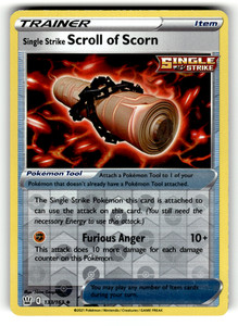Single Strike Scroll of Scorn 133/163 Battle Styles Reverse Holo