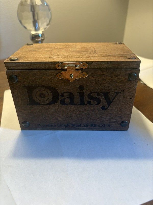 Daisy 100 Anniversary BB Wooden Box 14 (4.5MM) Full Tubes, Rare! 1986