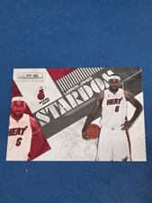 2010-11 Rookies & Stars Stardom #2 LeBron James Miami Heat BASKETBALL Card 8L