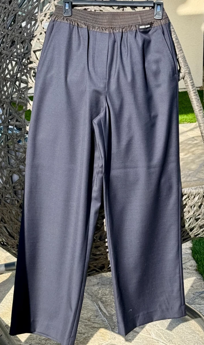 Miu Miu 's Wool Pants for Women for sale | eBay