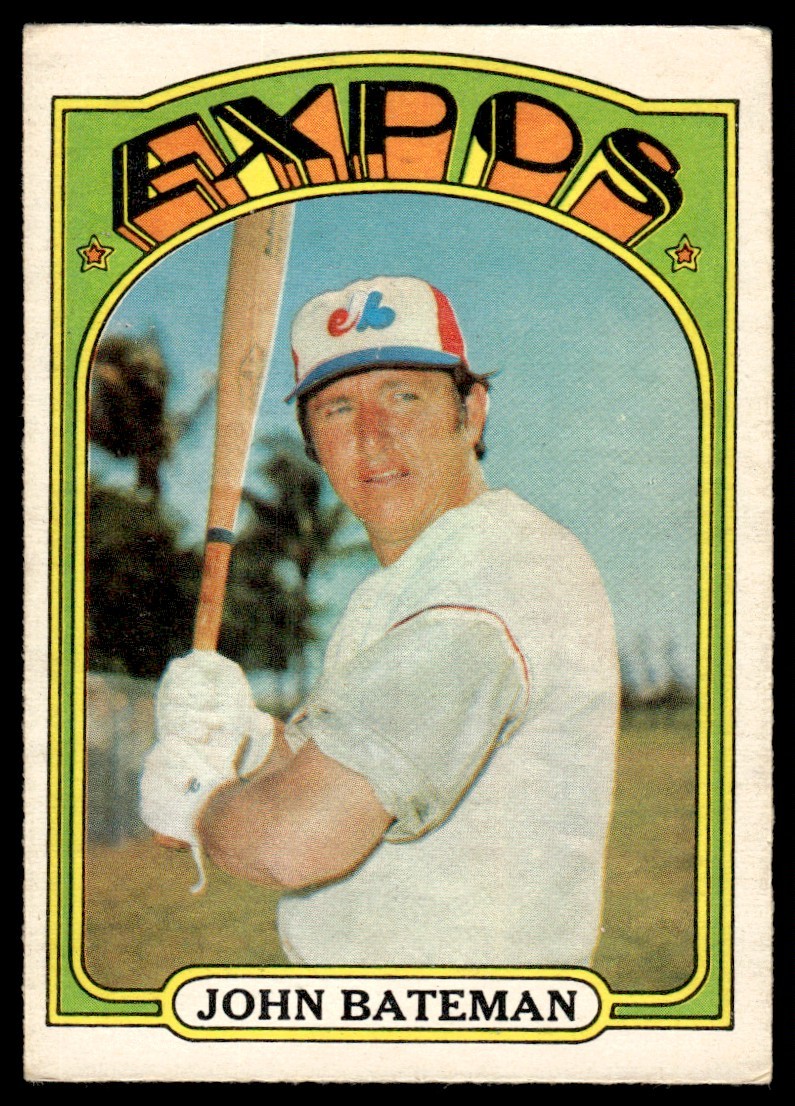 1972 O-Pee-Chee John Bateman Montreal Expos #5