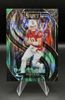2024 Panini Select -Premier Level Drake Maye #113 Black & Green Shock Prizm (RC)