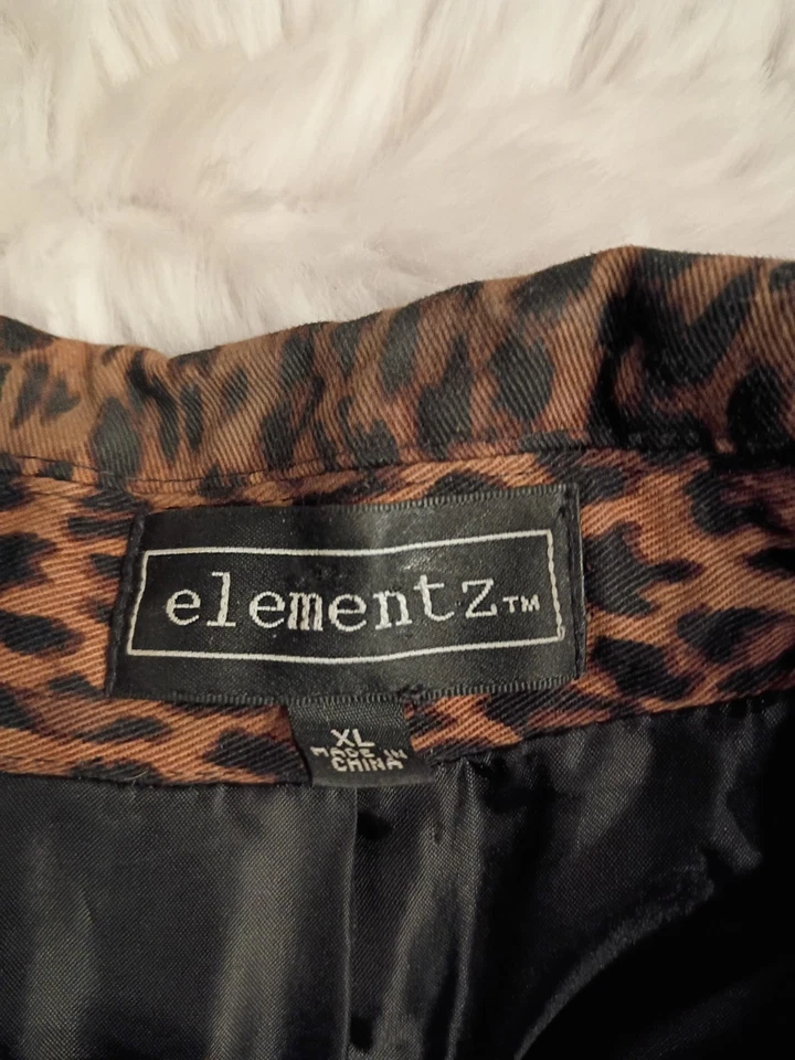 Chaqueta Leapord Elementz para mujer talla XL Foto 4 de 4