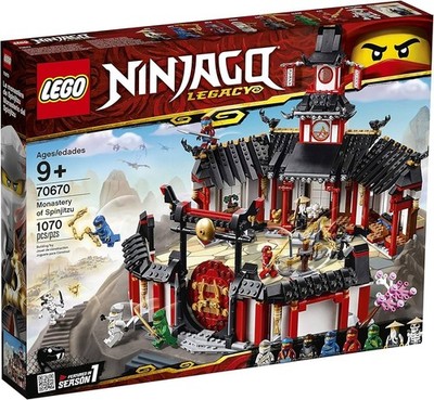 Lego Ninjago 70670 Kloster Spinjitzu NEU VERSIEGELT - Beschreibung lesen