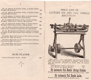 Alvin Streeter Wood-Working Machinery 12-pg leaflet