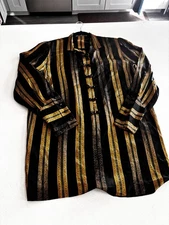 nina ricci Boutique  Paris vintage silk tunic dress