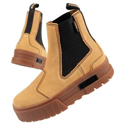 Puma Mayze Chelsea Wildleder Damen Stiefeletten [382829 04]