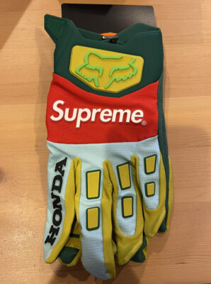 バイクウェア・装備 19AW Supreme x Honda x Fox Racing Gloves Supreme Honda Fox Racing Gloves Moss - FW19 - US