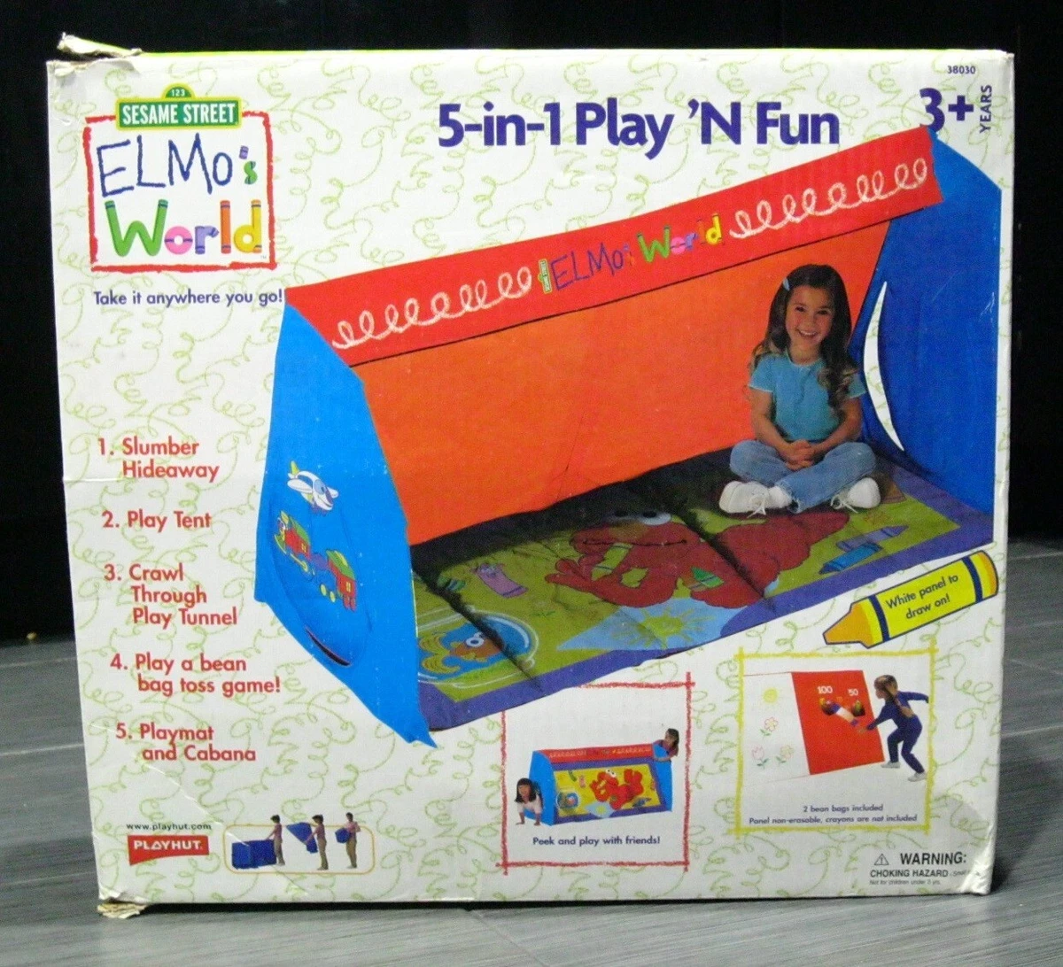 Sesame street 2025 play tent