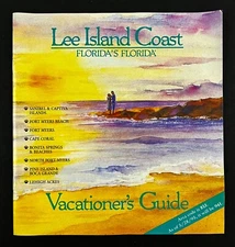 1994 Lee Island Coast Florida Vacationer's Guide Vintage Travel Booklet FL