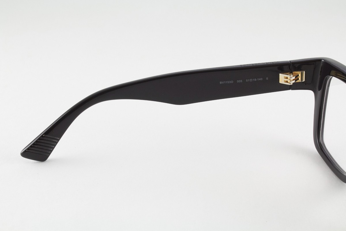 Rare Authentic Bottega Veneta BV1153O 005 51mm Black Frames