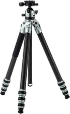 Fotopro Carbon Fiber Travel Tripod w Ball Head for 70-200 Lens, Outdoor Shooting