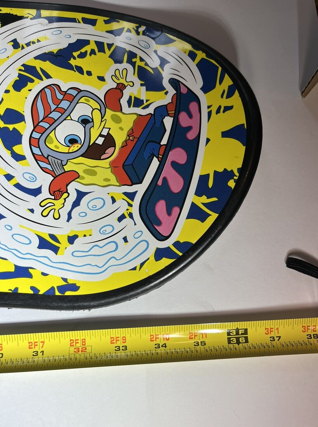 Rare childrens SPONGEBOB SQUAREPANTS SNOWBOARD used Pelican kids training