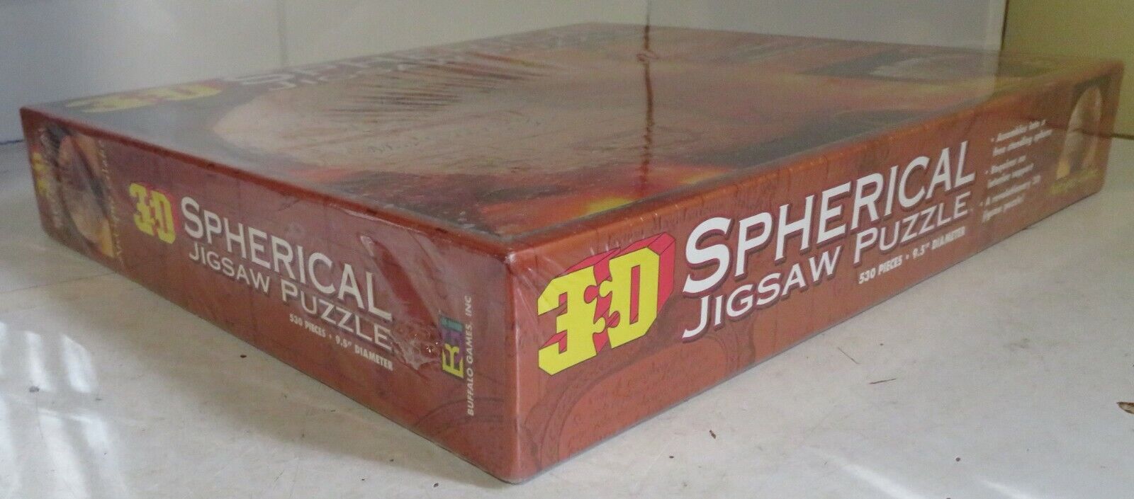 3D Spherical Jigsaw Puzzle Antique Globe New Factory-Sealed Buffalo Games  USA