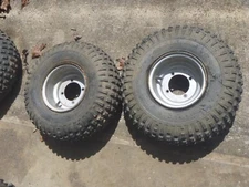 OEM 02-17 Arctic Cat 90 Rear Wheels Rims 8x5.5at with Cheng Shin Tires