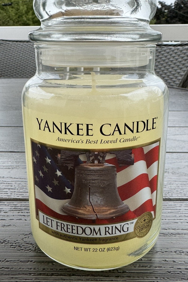 新品未使用Yankee Candle Let Freedom Ring 　2個 新品未使用Yankee Candle Let Freedom Ring 2個 YANKEE CANDLE