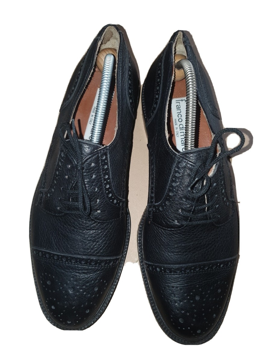 Herrenschuh Franco Di Marco Herrenschuhe Schwarz Kalb weiche