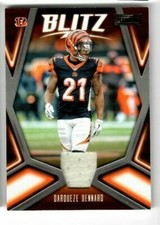 DARQUEZE DENNARD 2019 Panini Playbook Football JERSEY BLITZ #17 BENGALS