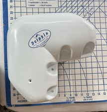 Dock Edge Dolphin Dockside Bumper 12 x 12 Corner - White 1064-W-F UPC 7761131...