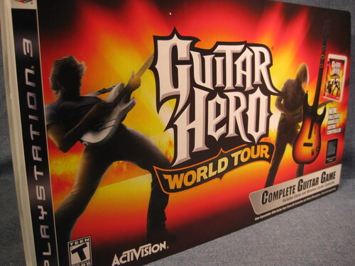 Guitar Hero World Tour Guitar Bundle - Sony PlayStation 3