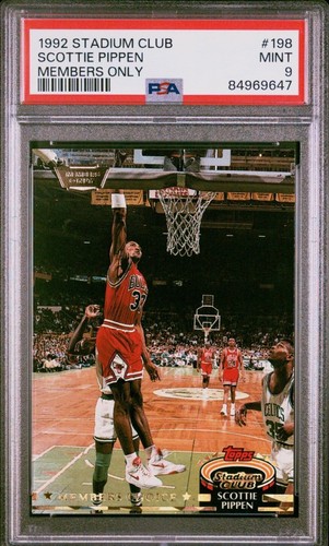 Carte Sportive 1992 Ultra Scottie Pippen #2 Autographe - Notée PSA 10 GEM MINT