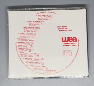 Wea Promo CD Vol. 29 by Various Artists (CD, Nov. 1989) | eBay
