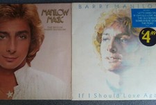 Records Barry Manilow Vinyl LP X2 If i Should Love Again + Magic Best of