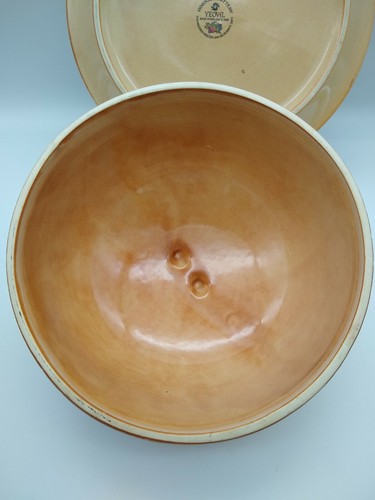 Vintage Hornsea Pottery Yeovil Butter Cheese Dome Dish 90s Country Cottage VGC - Picture 10 of 12
