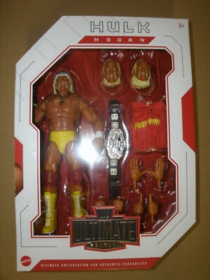 WWE ULTIMATE EDITION HULK HOGAN WRESTLING FIGURE MATTEL