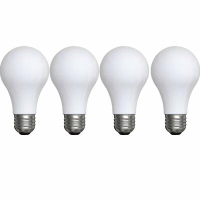 #ad GE Lighting 99176 Frosted Finish Light Bulb General Purpose Classic Shape A19 $14.25