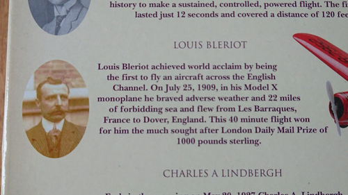 Corgi CS90124 Heroes of Flight "LOUIS BLERIOT" Model X Aeroplane NEW - Picture 5 of 5