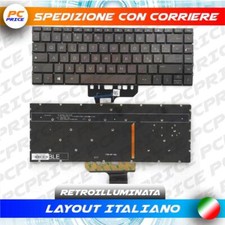 TASTIERA ORIGINALE HP ENVY SPECTRE X360 2PN26EA 2PN26EAR 4UM28EA RETROILLUMINATA