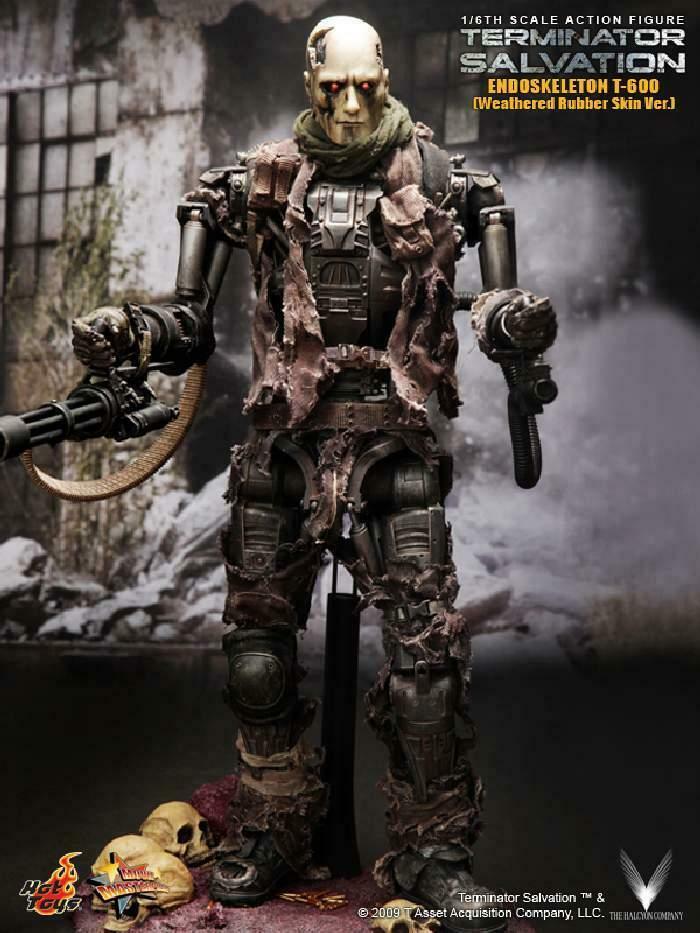 HOTTOYs、ターミネーター[T−600本体]1/6ACTIONFigure! Hot Toys 1/6 Terminator T-600 Endoskeleton Weathered Rubber
