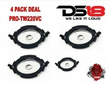 PRO-TW220VC Replacement Diaphragms for PRO-TW220 Tweeter Recone Kit 2 Pair DS18