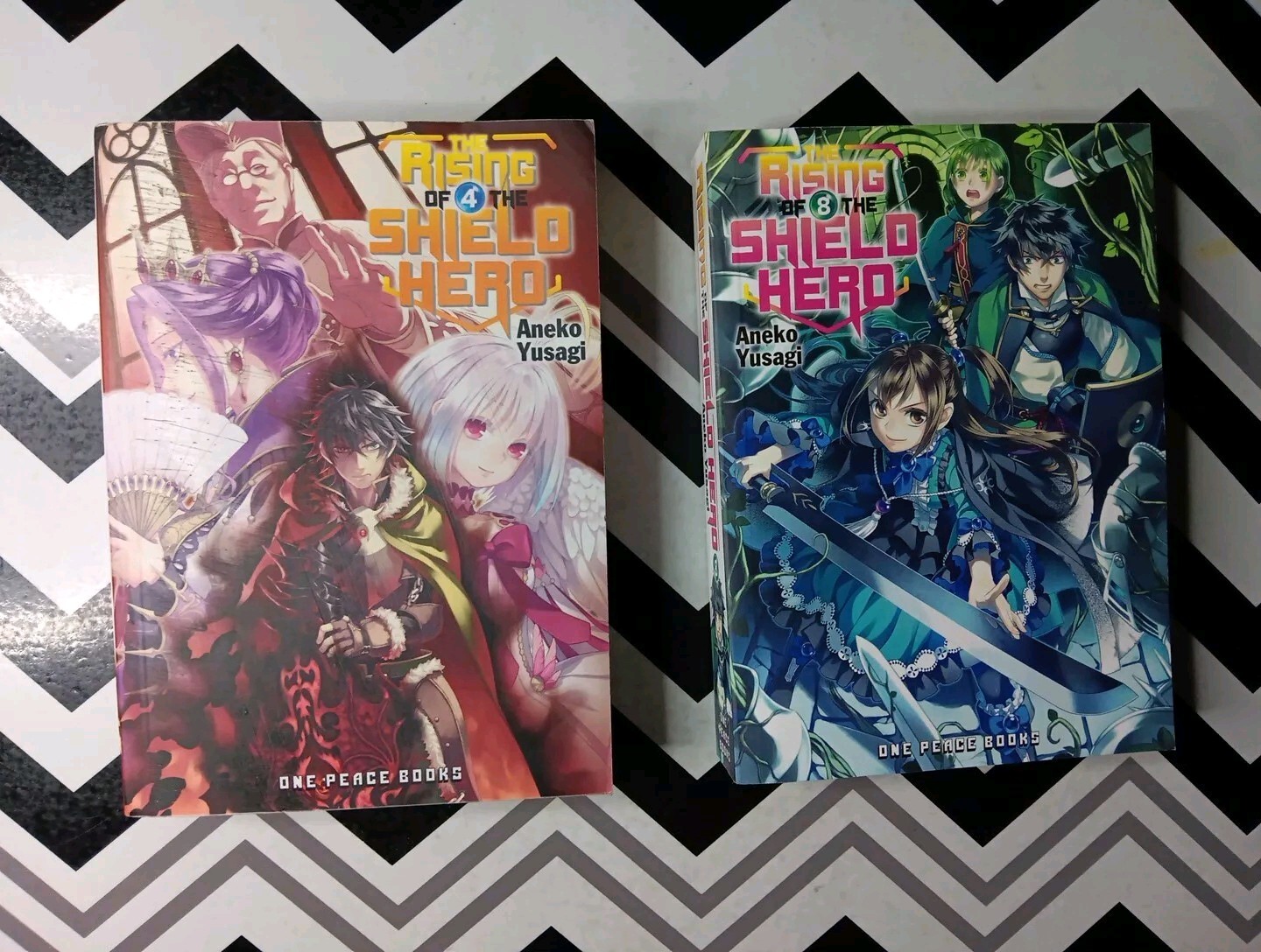 Lot Of 2 The Rising of the Shield Hero Book Vol 4 And 8 ANEKO YUSAGI | eBay