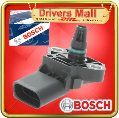 BOSCH 0281002976 Ladedrucksensor AUDI A3 8L 8P A4 SEAT Leon SKODA VW Golf 5 6 7
