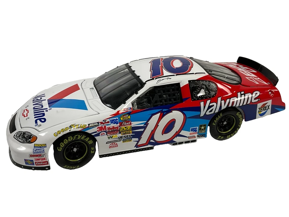 Action, Scott Riggs, #10, Valvoline, 2004 Монте-Карло, 1/24 литой автомобиль L.E как новый в коробке - Изображение 4 из 4