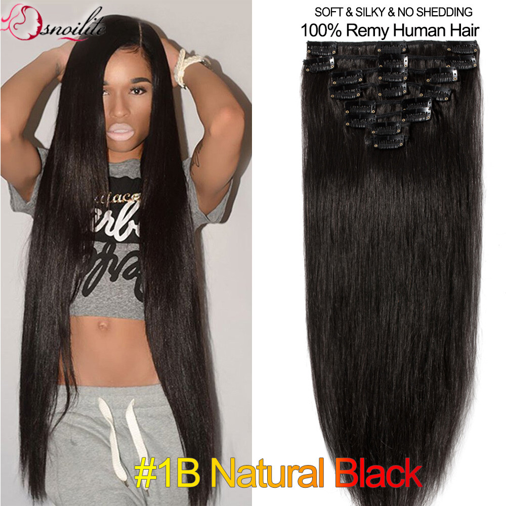 black clip in hair extensions