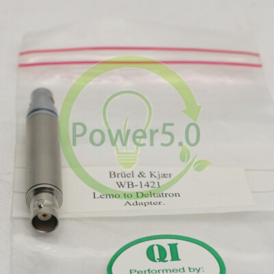 1PCS NEW Bruel&Kjaer WB-1421 7-pin Lemo to BNC adapter