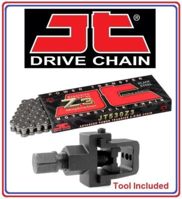 Suzuki GS450 E/S E-J 84-88 JT Z3 Super HD X-Ring Chain 530x110 Links + Tool