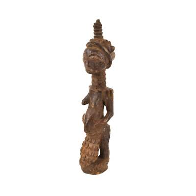 Luba Hemba Female Figure Miniature 9 inch Congo
