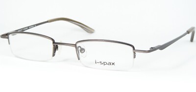 i-spax MACE COL.5 GREY /BROWN EYEGLASSES GLASSES METAL FRAME 44-20-135mm Germany