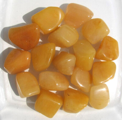 Aventurin gelb, 150 g. Trommelsteine 20-30 mm (Tr554)