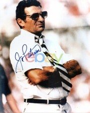 Joe Paterno Penn State Signed Auto 8x10 PHOTO reprint