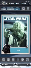 Topps Star Wars Digital Card Trader Yoda Prime Insert Award