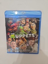 The Muppets Two-Disc Blu-ray/DVD Combo Blu-ray New Sealed No Slip cover