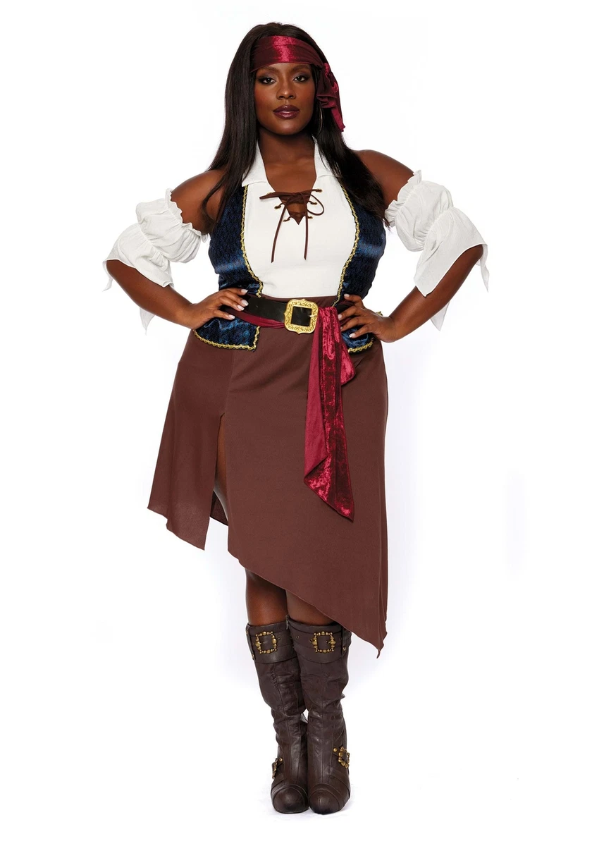 Pirate costume womens plus size deals