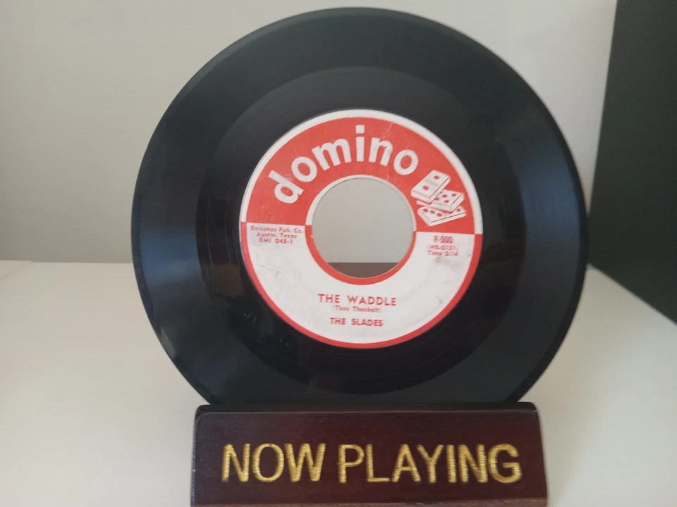 The Slades Domino Records 45 500 You Cheated / Waddle7" 1958 R&B Doo Wop Rock - Image 4 of 4