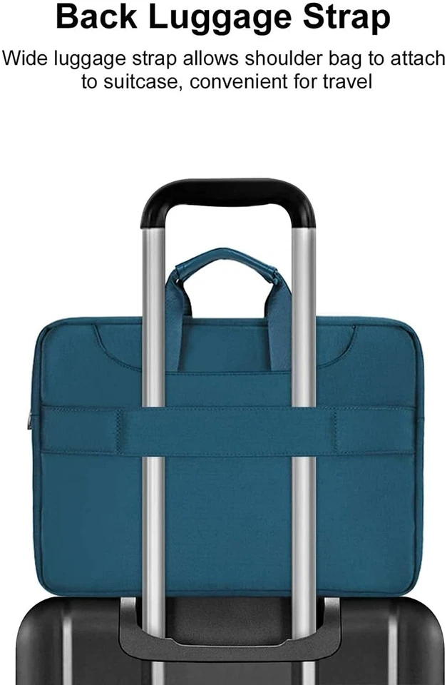 Laptop Bag For 2021 MacBook Pro 16 14 inch M1 A2442 A2485 Air 13 15 Cover Case - Image 2 of 4