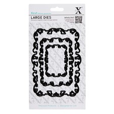 X cut 3 piece Ornate frame nesting dies Use in Xcut sizzix eBosser grand calibur